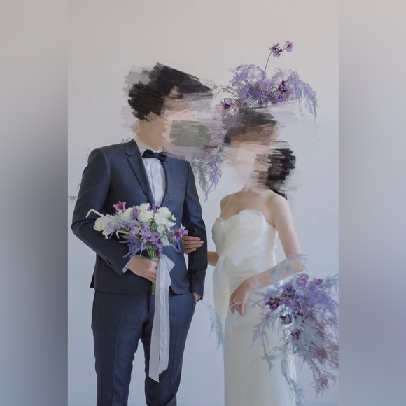 [ MINT ] Wedding gown & Veil - Picture 5 of 6